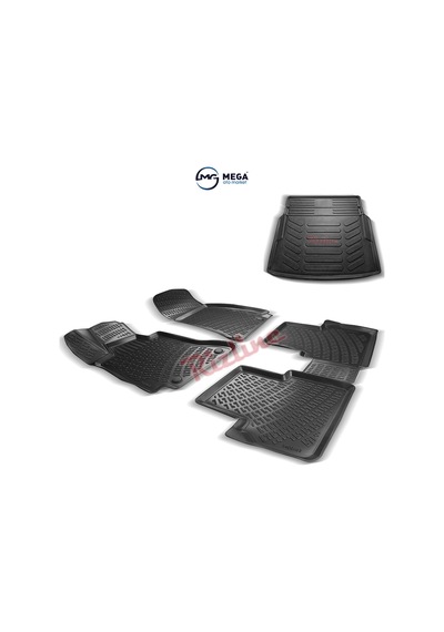 Mercedes E Serisi W213 Paspas Bagaj Havuzu 3D Rizline Rampalı Set