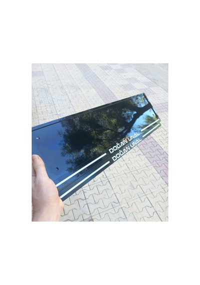Pleksi Plakalık Takım 2 Ad. - App Ve Normal Plaka İçin Alt Üst Pleksi Plakalık - Tüm Araçlara Uyumlu - 577720394