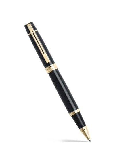 Sheaffer 9325-1 300 Serisi Roller Kalem Parlak Siyah Altın ---