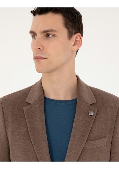 Pierre Cardin Erkek Açık Kahverengi Ceket 50296409-vr002 Açık Kahverengi