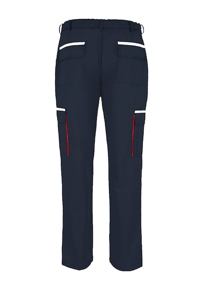 Ssm 0191 16\12 Gabardin Reflektörlü Renkli Biyeli İş Pantolonu