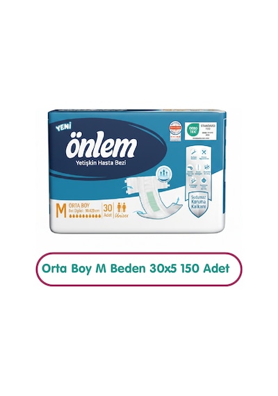 Önlem Hasta Bezi M Beden 30x5 150 Adet M