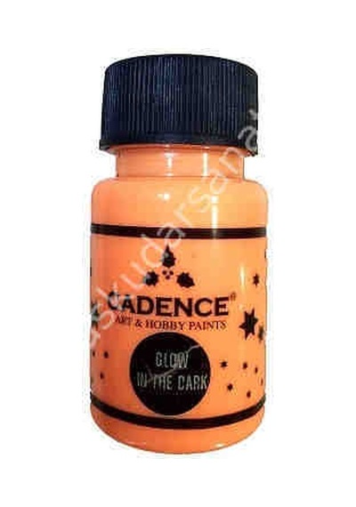 Cadence Karanlıkta Parlayan Boya Glow In The Dark Turuncu N11.4299