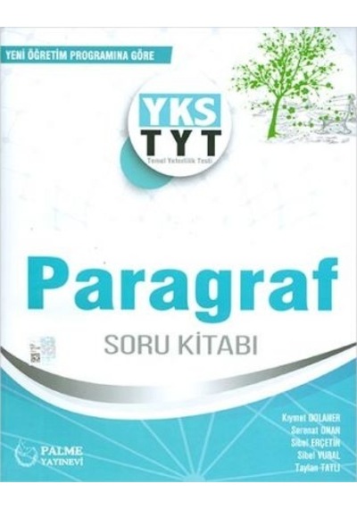 Palme Yayınevi Yks Tyt Paragraf Soru Kitabı