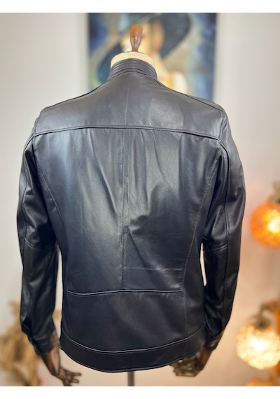 Always Leather Usta İşi Özel Dikim %100 Hakiki Deri 1803340016 Siyah