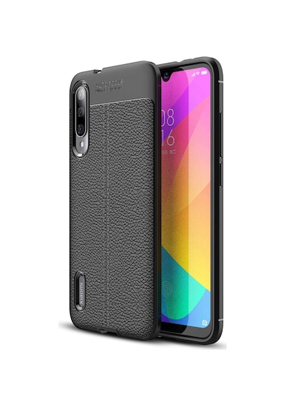 Xiaomi Mi A3 Kilif Esnek Deri Görünümlü Tam Korumali Niss Silikon 409288423