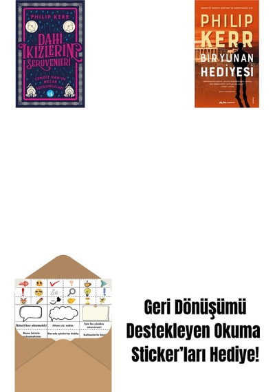 Dahi İkizlerin Serüvenleri - Cengiz Han In Mezar Soyguncuları + Bir Yunan Hediyesi + Okuma Sticker'ları