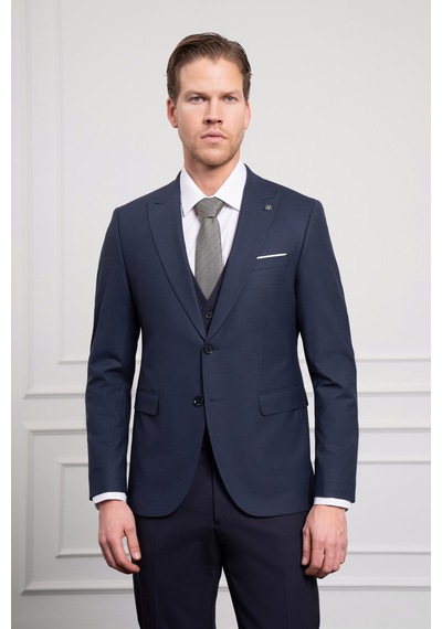 Morven Erkek Lacivert Trend Yelekli Kombinli Yünlü Slim Fit Sivri Yaka Takım Elbise 25mc001023200 Lacivert Morven Erkek Lacivert Trend Yelekli Kombinli Yünlü Slim Fit Sivri Yaka Takım Elbise 25mc001023200 Lacivert