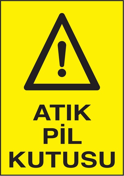 Atık Pil Kutusu 25 35 Dekote