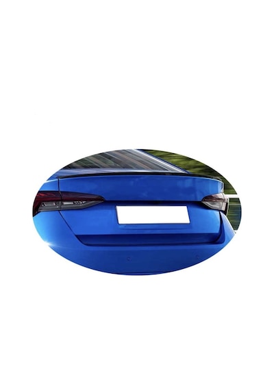 Skoda Octavia Uyumlu Yedek Parça 2021+ Hybrid Spoiler Piano Bla