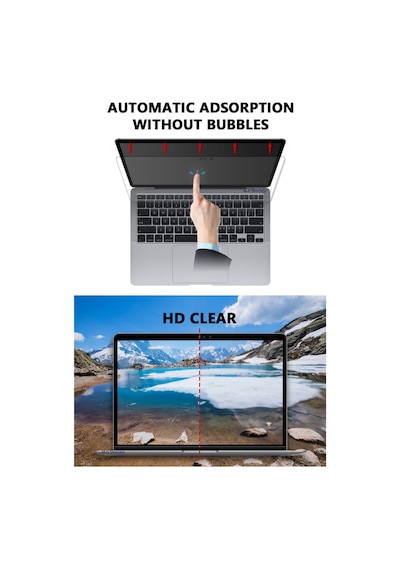 Apple Uyumlu MacBook Air Pro 13inc Ekran Koruyucu A2251 A2289 A2338 2179 A2337