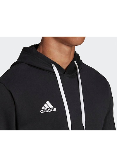 Adidas Entrada 22 Sweat Hoodie Erkek Futbol Sweatshirts H57512 Siyah H57512