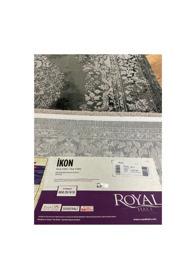 Ikon Ik01a Antrasit-gri Halı Çok Renkli