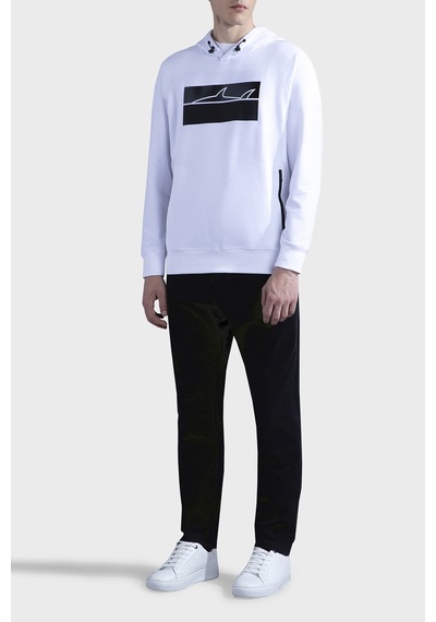 Paul & Shark Erkek Sweat 13311882 010 Beyaz