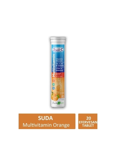 Suda Vıtamın-suda-c Multıvıtamın Orange 20 Eff