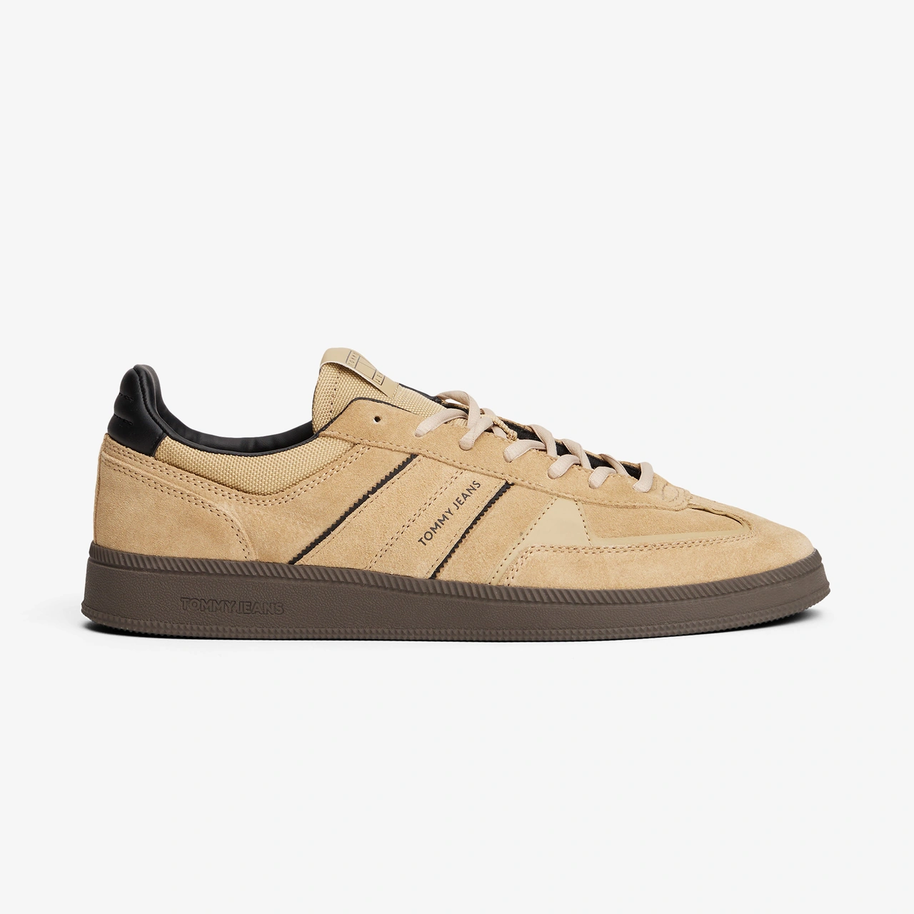 Tommy Hilfiger Greenwich Edge Suede Erkek Bej Spor Ayakkabı Em0em01609 Bej
