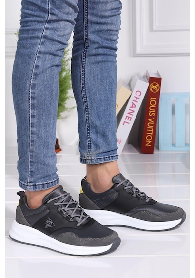 Dunlop Orthopedix 1589 Anatomik Erkek Bağcıklı Sneaker Spor Ayakkabı 001