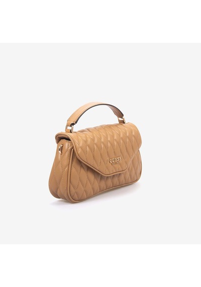 Guess Valla Kapitoneli Kadın El Çantası Hwqg8122200 Beige