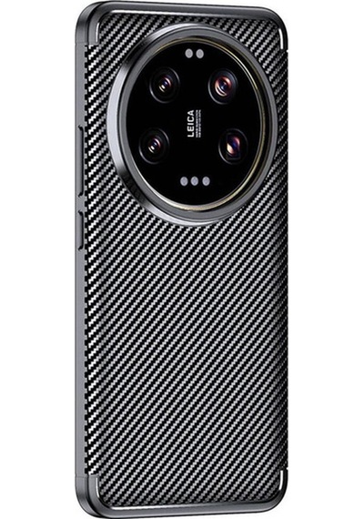 Xiaomi Mi 14 Ultra Kılıf Zore Negro Silikon Kapak Siyah