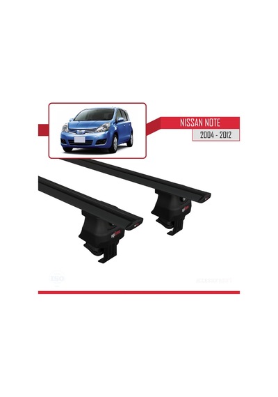 Nissan Note / Versa 2004-2012 Arası İle Uyumlu Ace-4 Ara Atkı Tavan Barı Siyah