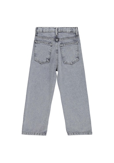 Civil Boys Baggy Kalıp 6-9 Yaş Pantolon Kot - Mavi Buz Mavi
