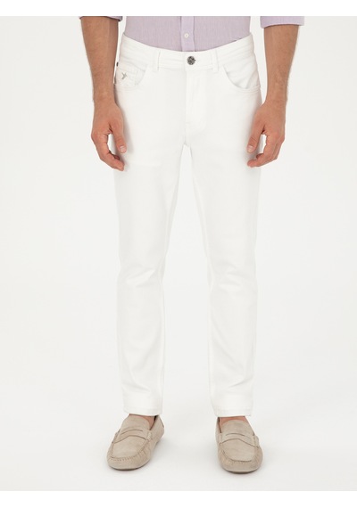 Cacharel Erkek Beyaz Pantolon Jean 50293296-vr013