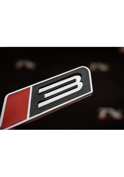 Ford Mustang 3 Bagaj Krom Metal 3M 3D Logo Amblem