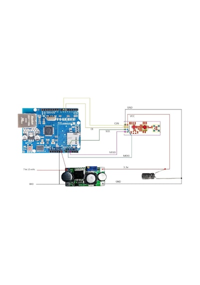 Ethernet W5100 Shield Klon