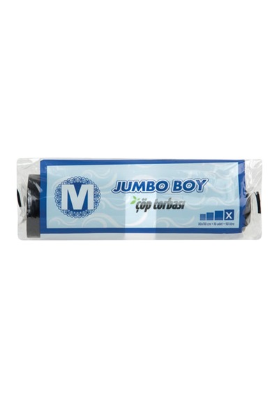 Migros Jumbo Boy Çöp Torbası 10'lu - 6 Adet Tarı
