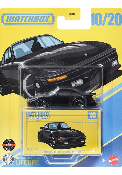 Matchbox Premium Arabalar 1988 Porsche 911 Turbo Slant Nose Jjv95 Çok Renkli