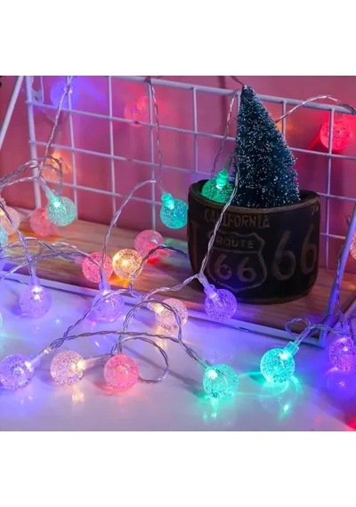 Hubrendy Emin 3m 20 Led Kristal Top Rgb Pilli