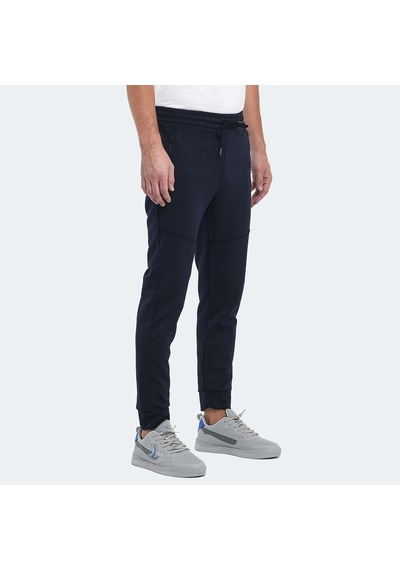 Slazenger ONLY IN Erkek Fermuar Cepli Lacivert Eşofman Altı