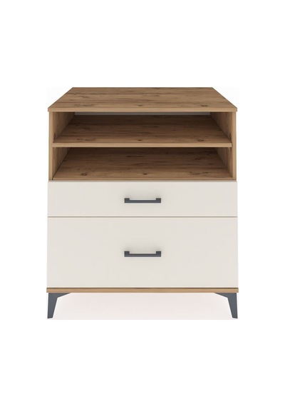 Kronos Şifonyer 2 Raflı 2 Çekmeceli 88x59x96 Çam-aytaşı Çam