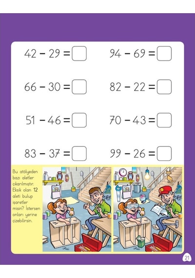 2. Sınıf Zihinden Eğlenceli-Öğretici Çıkarma Etkinlikleri 523101410