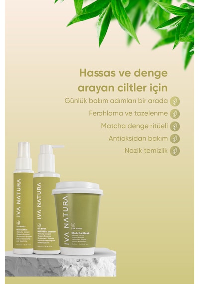 Iva Natura Dermorganik Mevsimsel Denge Cilt Bakım, Arındırıcı,gözenek Sıkılaştırıcı 3'lü Ritüel