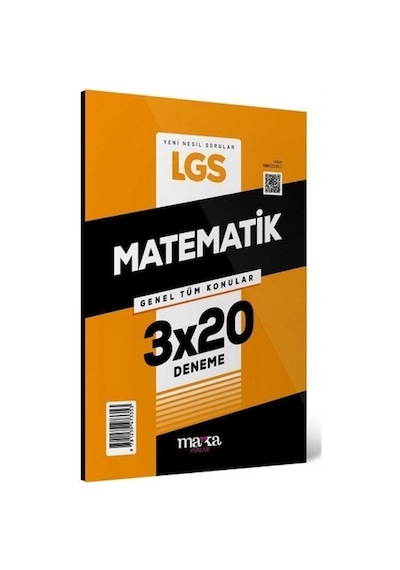 8. Sınıf LGS Matematik 3 x 20 Deneme- Marka Yayınları