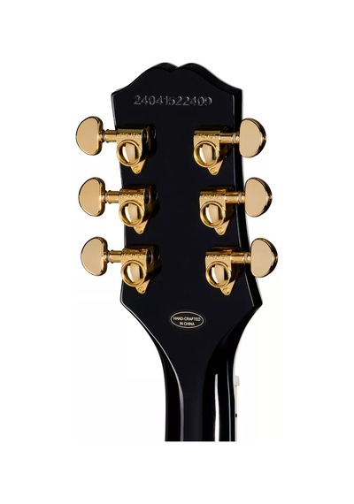 Epiphone Les Paul Custom Blackback Elektro Gitar Antique Ivory 104080442028