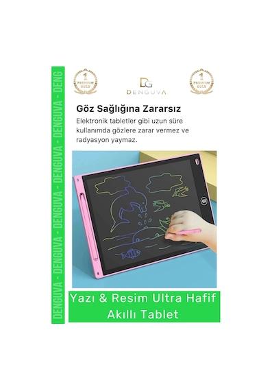 Akıllıtablet Grafik Çizim Lcd Not Yazma Dijital Defter Taşınabilir Kalemli Resim Akıllı Tablet 12 I