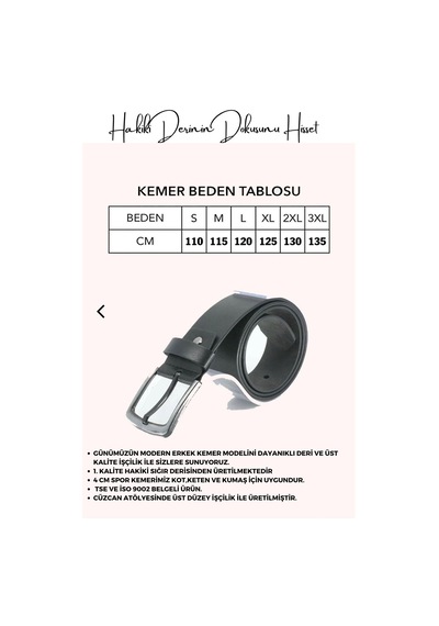 Mekanizmalı Hakiki Deri Erkek Cüzdan Ve Kemer Seti - Hediye - Damat Bohçası Ultra Lüx Siyah