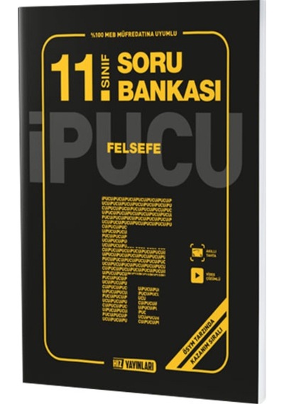 11 Sınıf Felsefe Ipucu Soru Bankası Hız Yayınları