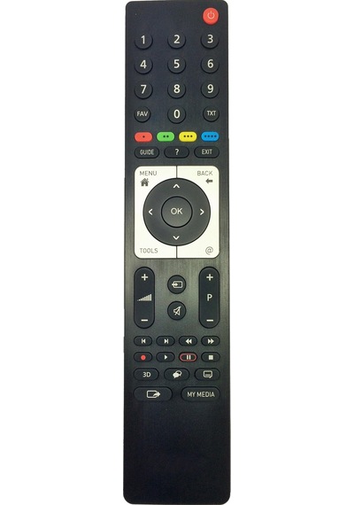 Arçelik Uyumlu Beko Grundig Lcd Led 3D Tv Kumandası