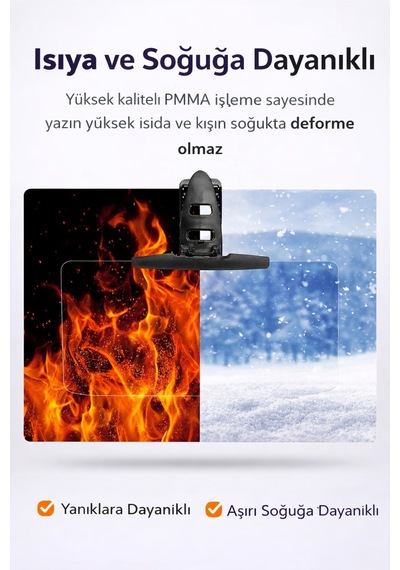Araç İçi Güneş Siperliği Ön Cam Güneşliği Gece Gündüz Parlama Engelleyici Güneşlik Araç Gözlüğü - 865349540