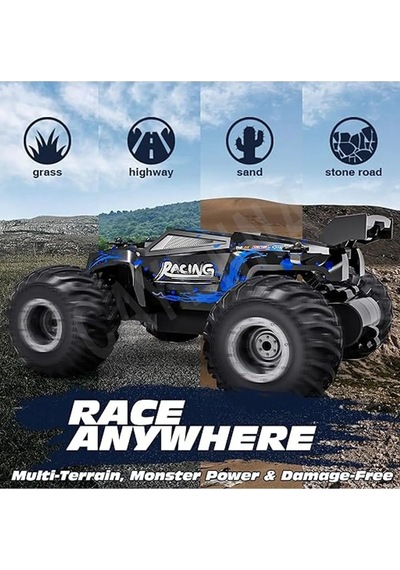 Uzaktan Kumandalı Full Fonksiyon 2.4g 1:18 Şarjlı High Off Road Araba Led Işıklı