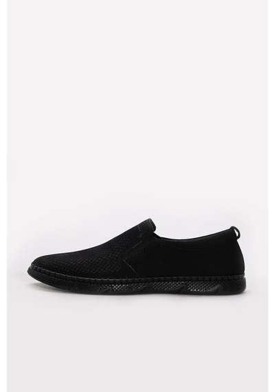 Fast Step Hakiki Deri Erkek Casual Ayakkabı 781ma1822 Siyah