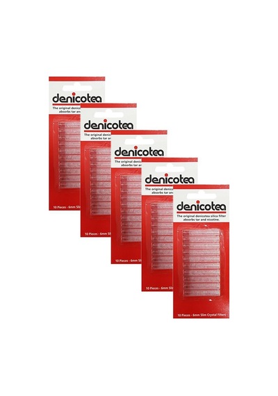 Denicotea 10135 6mm Yedek Filtre 5'li Paket