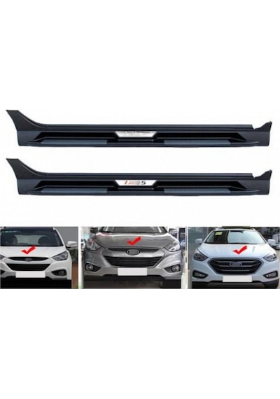 Hyundai İx35 Yan Basamak Koruma Oem Siyah 2010+