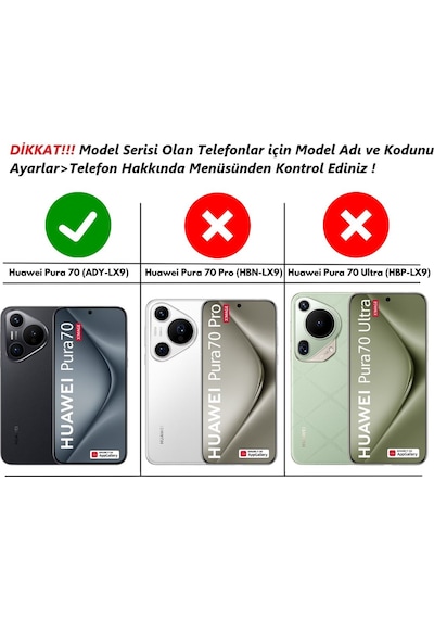 Huawei Pura 70 Kılıf Darbe Emici Köşe Korumalı Kartlıklı Cüzdanlı Silikon Kapak