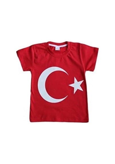 Modavals 23 Nisan 19 Mayıs 29 Ekim 10 Kasım Okul Gösteri Unısex Garson Boy Ay Yıldız Baskılı Kısa Kol Tshırt - Kırmızı Modavals 23 Nisan 19 Mayıs 29 Ekim 10 Kasım Okul Gösteri Unısex Garson Boy Ay Yıldız Baskılı Kısa Kol Tshırt - Kırmızı