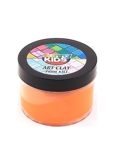 Funny Kids Art Clay Proje Kili 40cc 5028 Turuncu