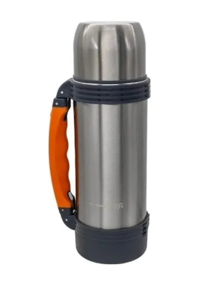 0.75 Lt Kapasitesinde Kamp Termosu, Pratik Kullanım Açık Beyaz